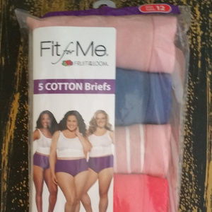 Fruit of the Loom Fit For Me Women's Cotton Briefs